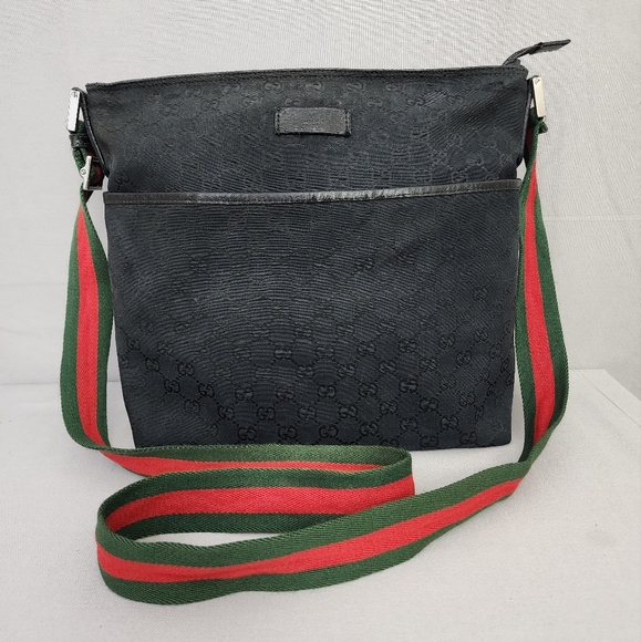✨️GUCCI GG Canvas Web Messenger Bag - Picture 2 of 15